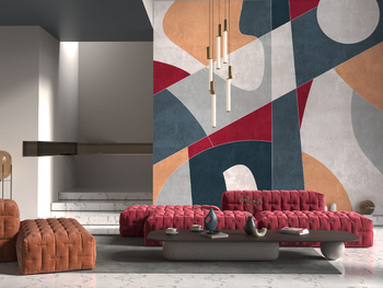 Tapeta  duża geometria Ellso WallCraft  760312301