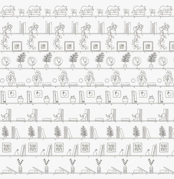 9700193 - tapeta My Library Dalmatian Mies Coordonne