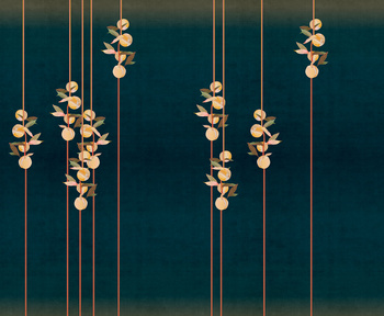 Tapeta London Art 19028 peach cristina celestino