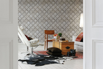 R12781 Concrete Trellis - Fototapeta RebelWalls