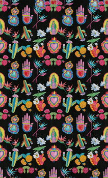 Tapeta London Art 19037 mexican folk antonio colomboni