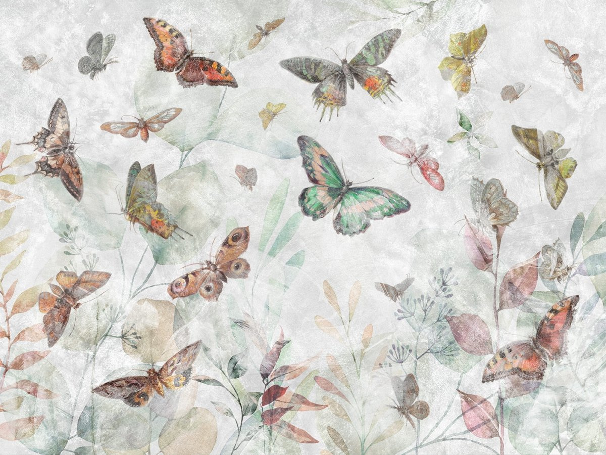 FOTOTAPETA ELIBRI 700 32 2202 WALLCRAFT z motywem motyli