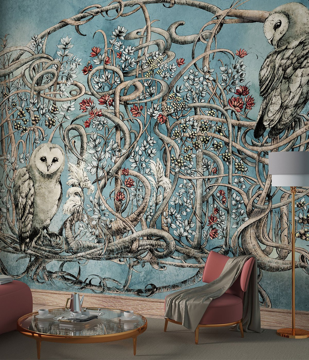 Fototapeta AVERA 500 31 2102 WallCraft w aranżacji salonu