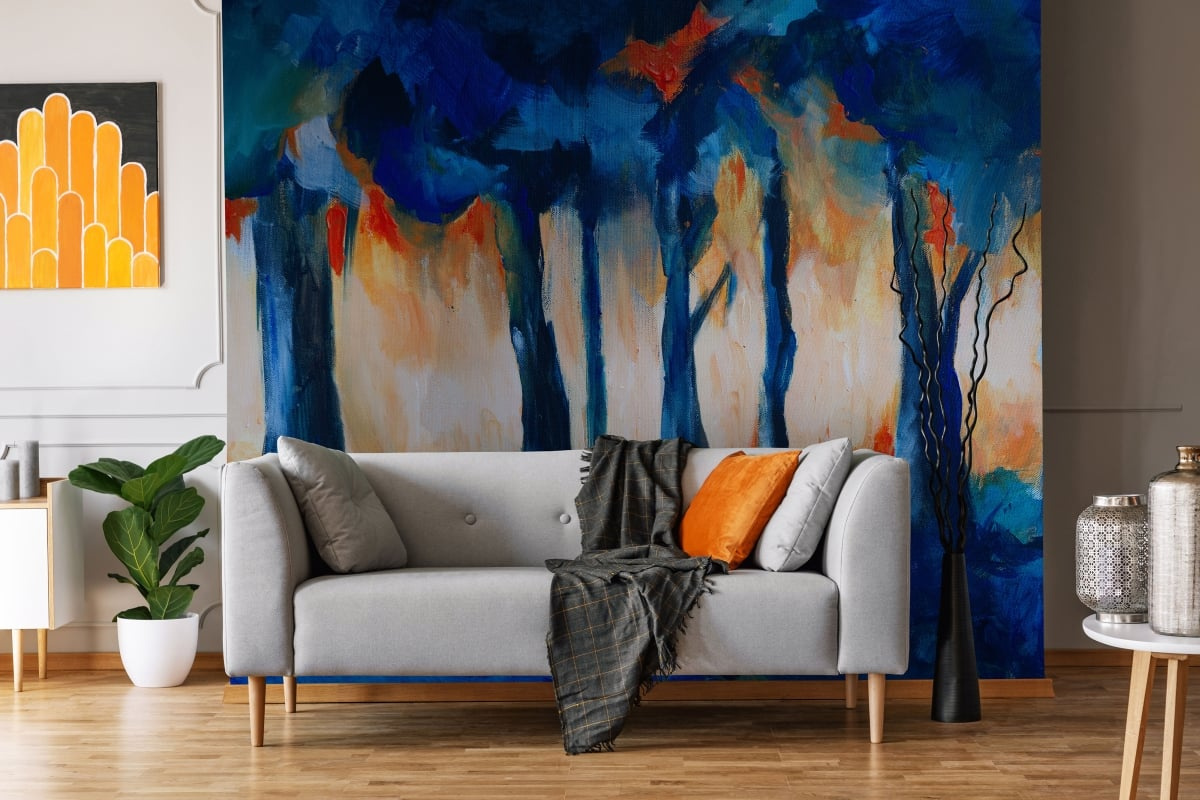 tapeta na wymiar WallArt do salonu – motyw artystyczny Grove