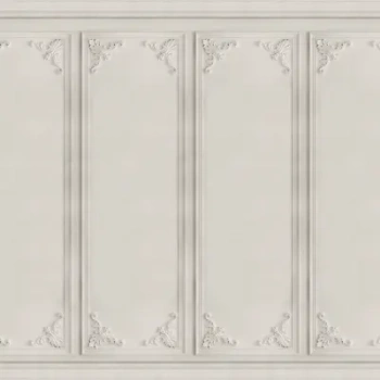 R15441 French Panels, Ashes - Fototapeta RebelWalls