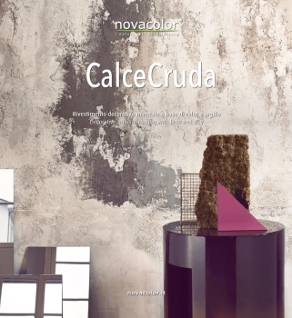 Calcecruda - tynk mineralny na bazie gliny Novacolor