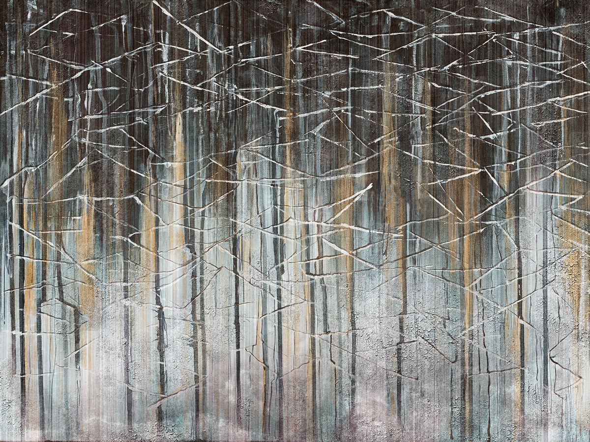 Fototapeta INITIO 465 32 2102 WallCraft – abstrakcyjny mural ścienny na wymiar