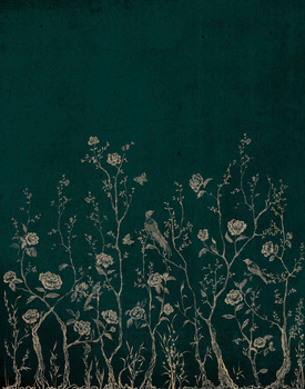 7000071 - panel Chinoiserie Green Montmartre Coordonne