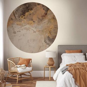 Koło Amber - Fototapeta WallArt