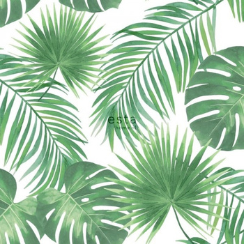 151-139013 - tapeta Tropical Leaves Jungle Fever Esta Home