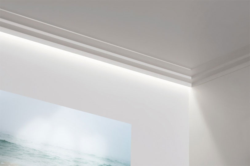 C390 - Listwa sufitowa osłona karnisza Orac – Orac Decor – aranżacja wnętrza