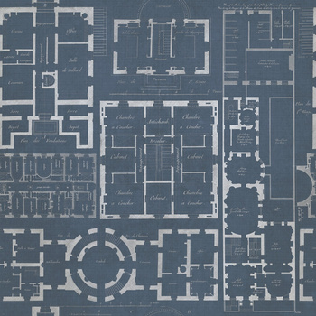 Tapeta Mind The Gap WP20026 CHATEAU BLUE