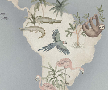 6946 – mural Little Explorer Newbie Wallpaper II