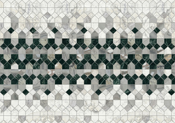65191-2 – fototapeta  Verde-Alpi-Geometria Marbles Tecnografica