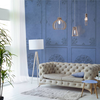 Refined Blue - tapeta Wallart