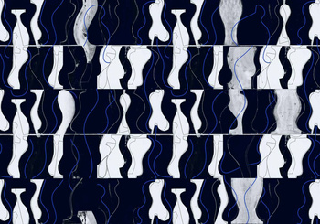 A00111 - panel Archeological Onyx Geo Coordonne