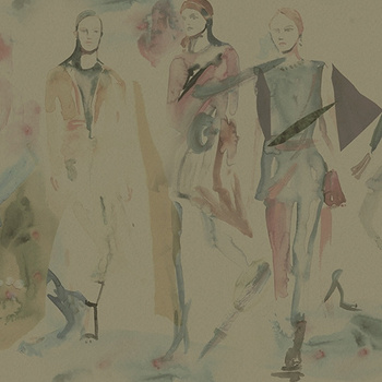 WDDE1702 – fototapeta Defile Contemporary 2017 Wall & Deco