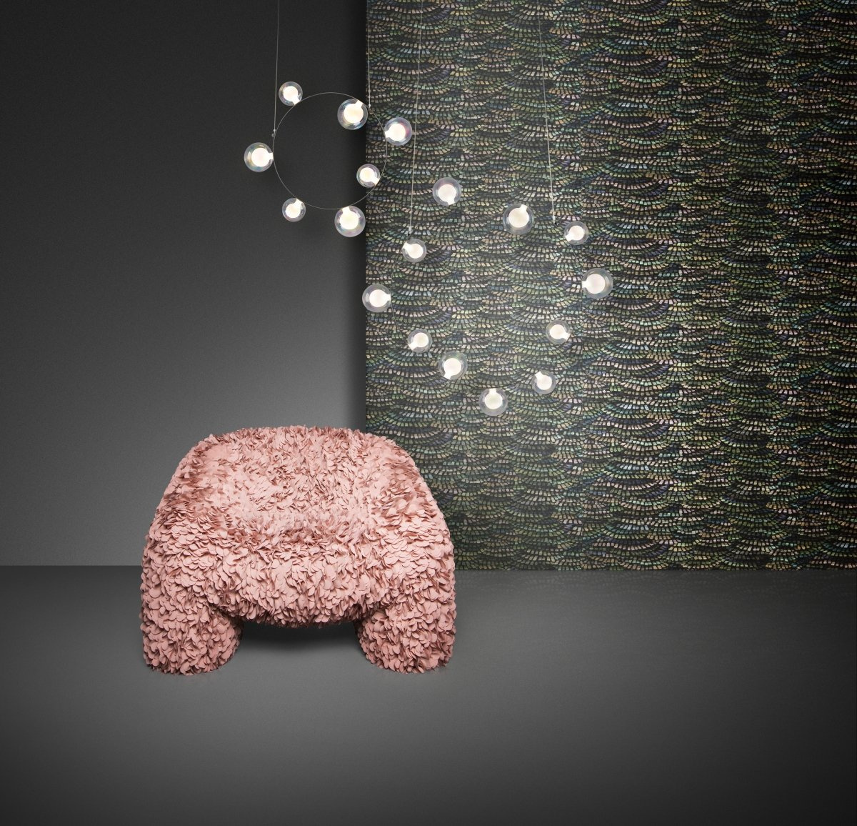 AMO4022 – tapeta ścienna Dandelion Cranes Memento Moooi Arte – Arte – zdjęcie produktu