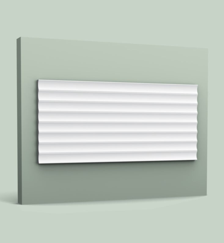 Panel dekoracyjny Orac Decor W109 VALLEY zamontowany poziomo