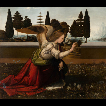 74615-1 Tapeta Tecnografica LEONARDO DA VINCI ANNUNCIAZIONE