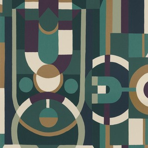 76250610- tapeta Vitrail Faubourg Des Lumieres