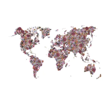 R15821 Floral World - Fototapeta RebelWalls