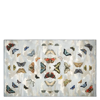 Mirrored Butterflies Sky - dywan Designers Guild