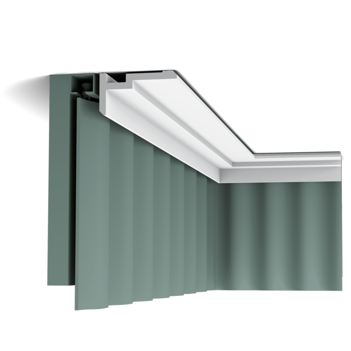 CX197 - Listwa sufitowa nowoczesna schodki Orac – Orac Decor – aranżacja wnętrza