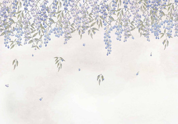 A00263 - panel Manuela Índigo Random Chinoiseries II Coordonne