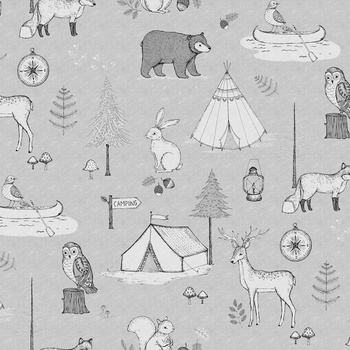 R15312 – fototapeta Camping Trip, Grey Rebel Walls
