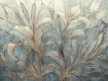 Tapeta liście konwalii Fiorita WallCraft 905322401