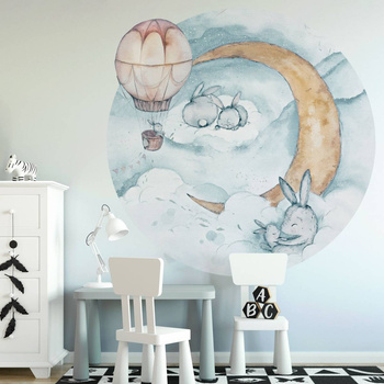 Koło Moonie Vivid - Fototapeta WallArt