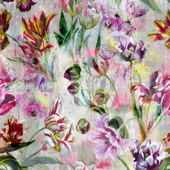 PDG1037/01 - tapeta Tulipa Stellata Tulipa Stellata Designers Guild