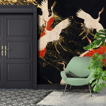 Glory Tsuru - Fototapeta WallArt