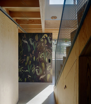 Tapeta Calm Heron Navy