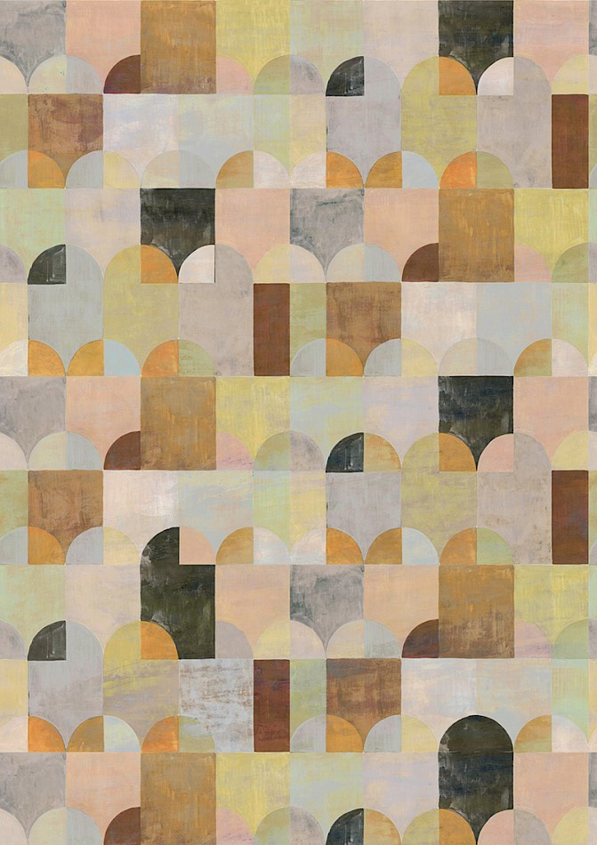 Arc Peach - tapeta Aquila Khroma – Khroma – zdjęcie produktu