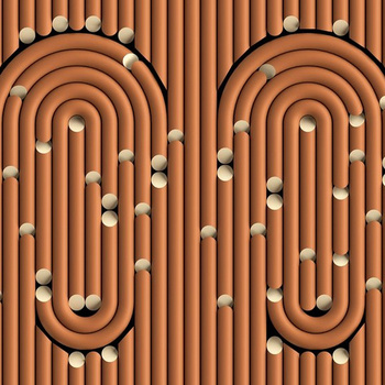 WDTP2102 - Fototapeta Tubes Pipes Wall&Deco