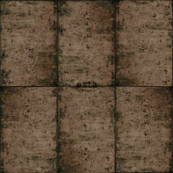 143-138881 - tapeta Zinc Plates Green House Esta Home