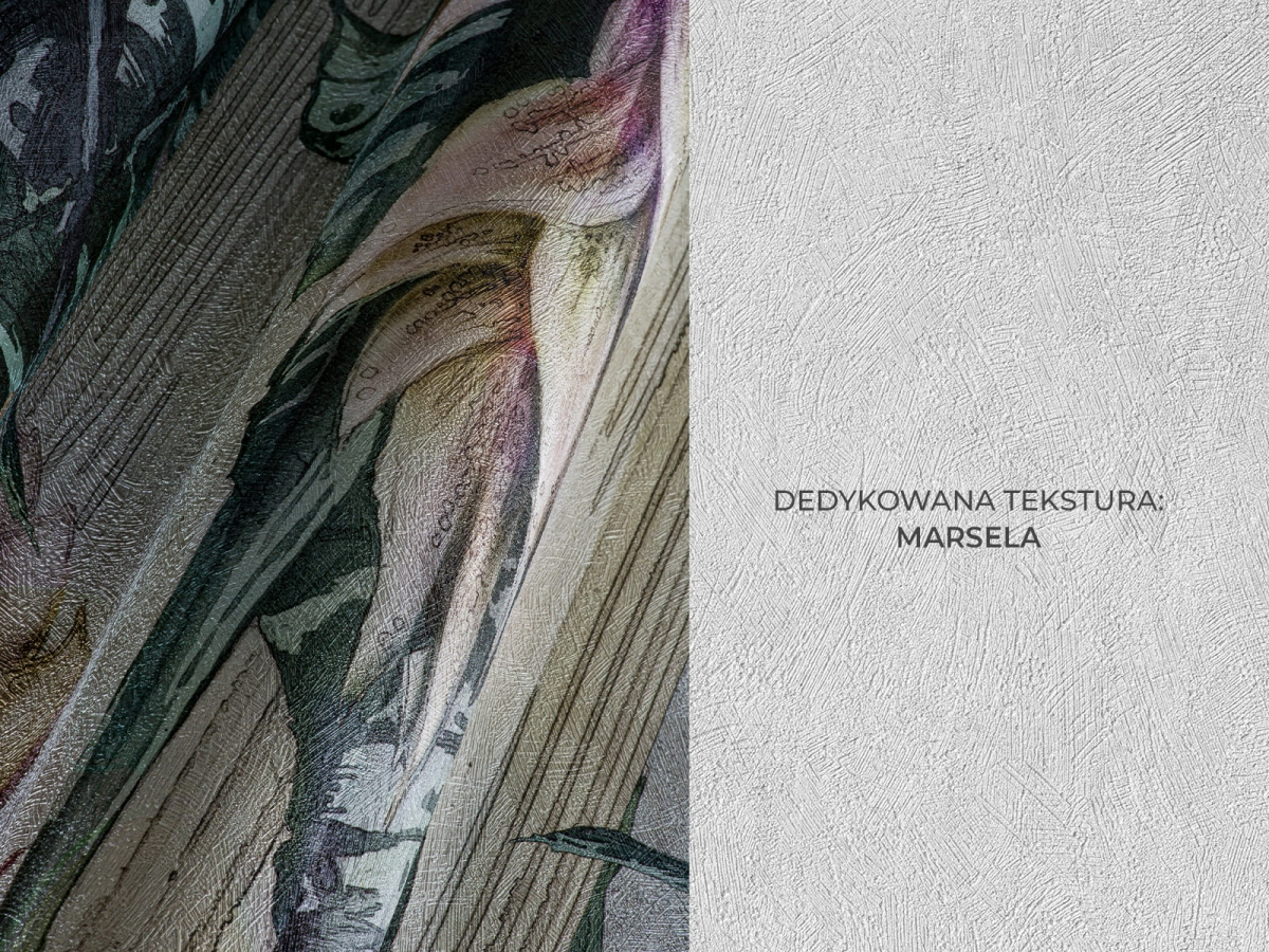 Struktura tapety winylowej VERRO 560 31 2201 WALLCRAFT – dedykowana tekstura MARSELA