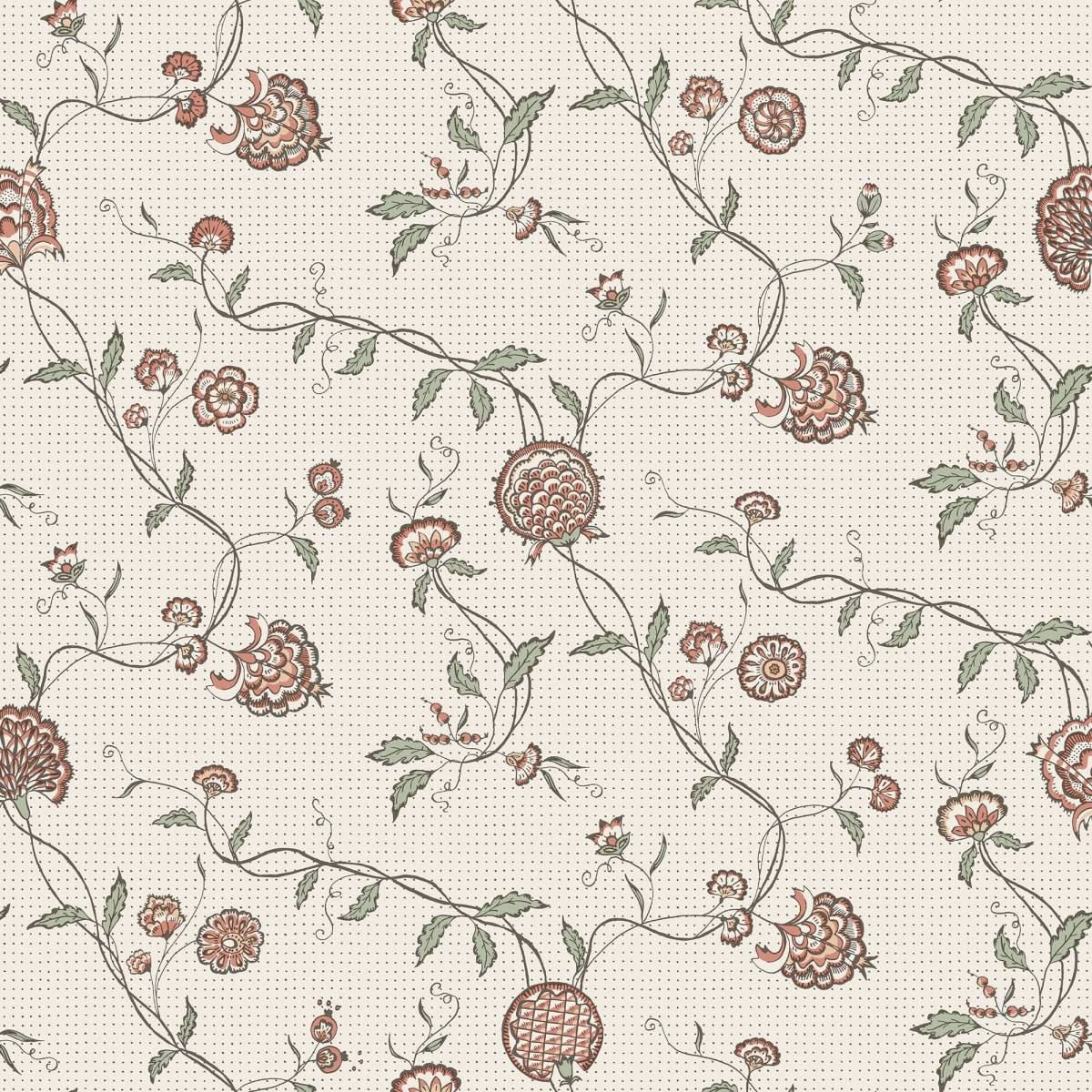 S10266 – tapeta Adelaide Terracotta Le Village Sandberg – Sandberg – zdjęcie produktu