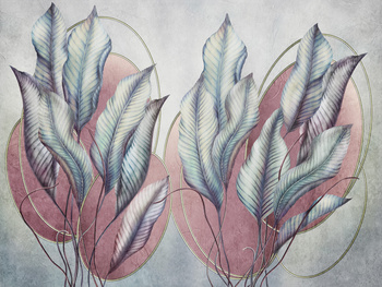 Tapeta liście Devi WallCraft 845312401