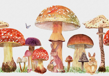 9700010 - panel Sweet forest Vermilion Mies Coordonne