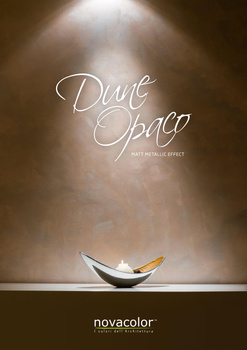 Dune Opaco - Dekoracyjna farba metaliczna Novacolor