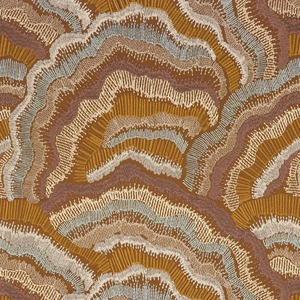 ANNELLA OCRE CELADON-TKANINA CASAMANCE MOANA