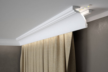 Listwa karniszowa LED 9,2 cm | Mardom Decor MD161
