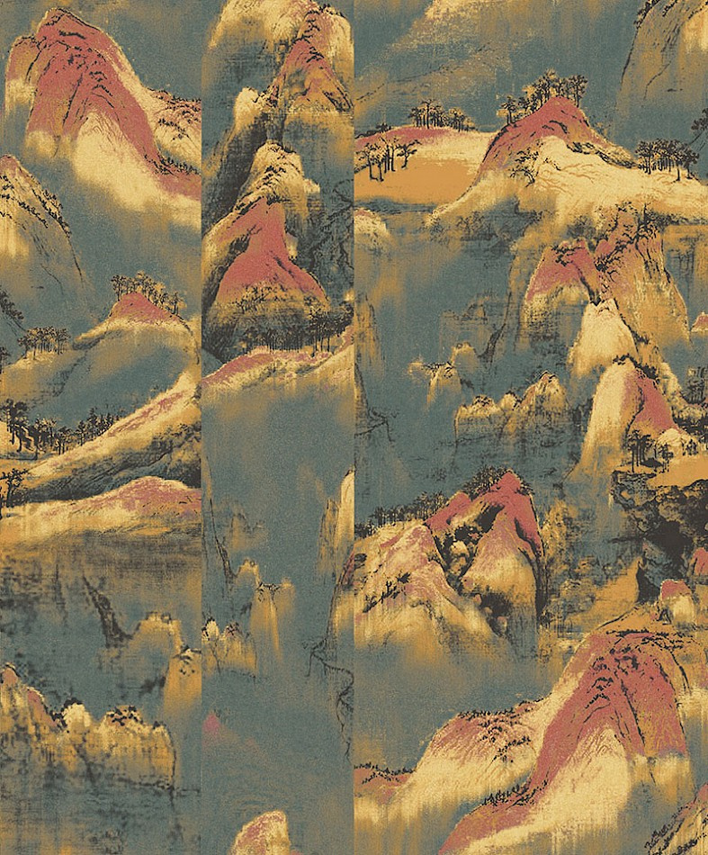 KIM302 – tapeta ścienna Akiyama Kimono Khroma – Khroma – zdjęcie produktu