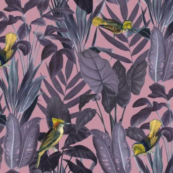 R15732 Yellow Bird, Dusk - Fototapeta RebelWalls