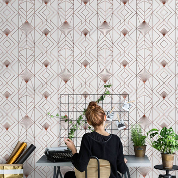 FAN Rosegold - tapeta Wallart