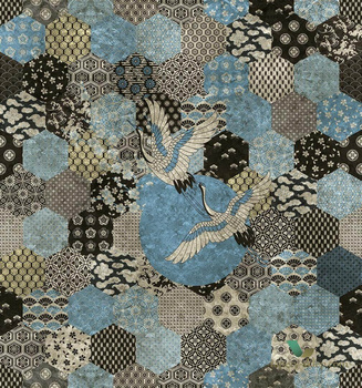 Tapeta Inkiostro Bianco – Kioto INKTWBS18 Goldenwall