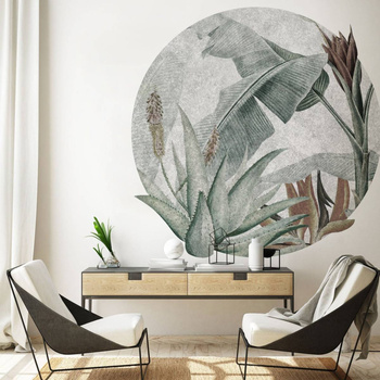 Koło Rainforest - Fototapeta WallArt